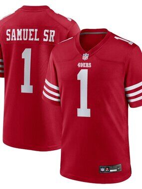 Deebo Samuel Sr San Francisco 49ers Nike Game Red Jersey XL